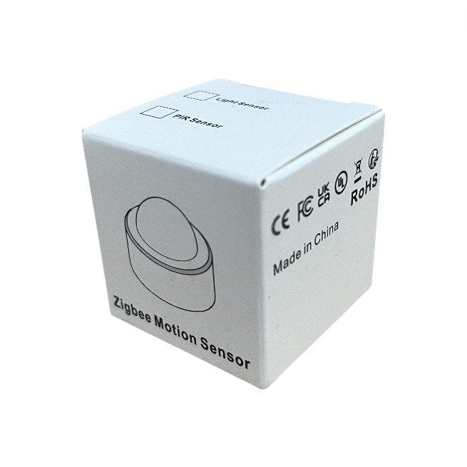 Tuya Zigbee Smart Human Body Movement PIR Motion Sensor Detector - ZB-PL/ZB-P Gambar produk Tuya Zigbee Smart Human Body Movement PIR Motion Sensor Detector - ZB-PL/ZB-P - Kemasan