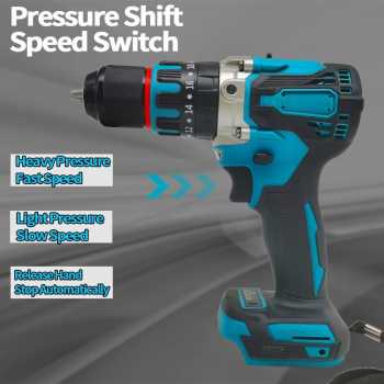 Gambar produk REALIM Bor Listrik Cordless Electric Screwdriver 1300mAh Battery 21V - KR550 - 3