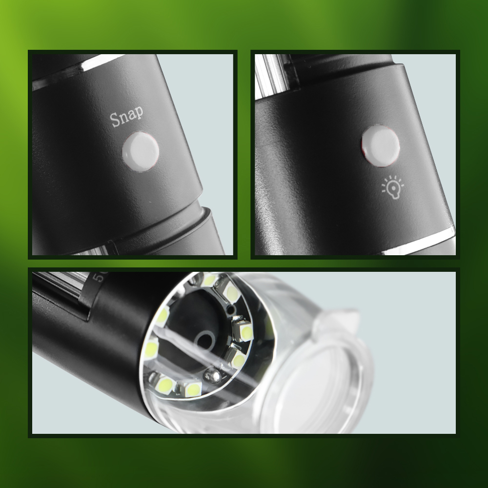WSDCAM Digital Microscope Endoscope Camera Magnifier 500 Kali with LED - WS500 Gambar produk WSDCAM Digital Microscope Endoscope Camera Magnifier 500 Kali with LED - WS500 - 1