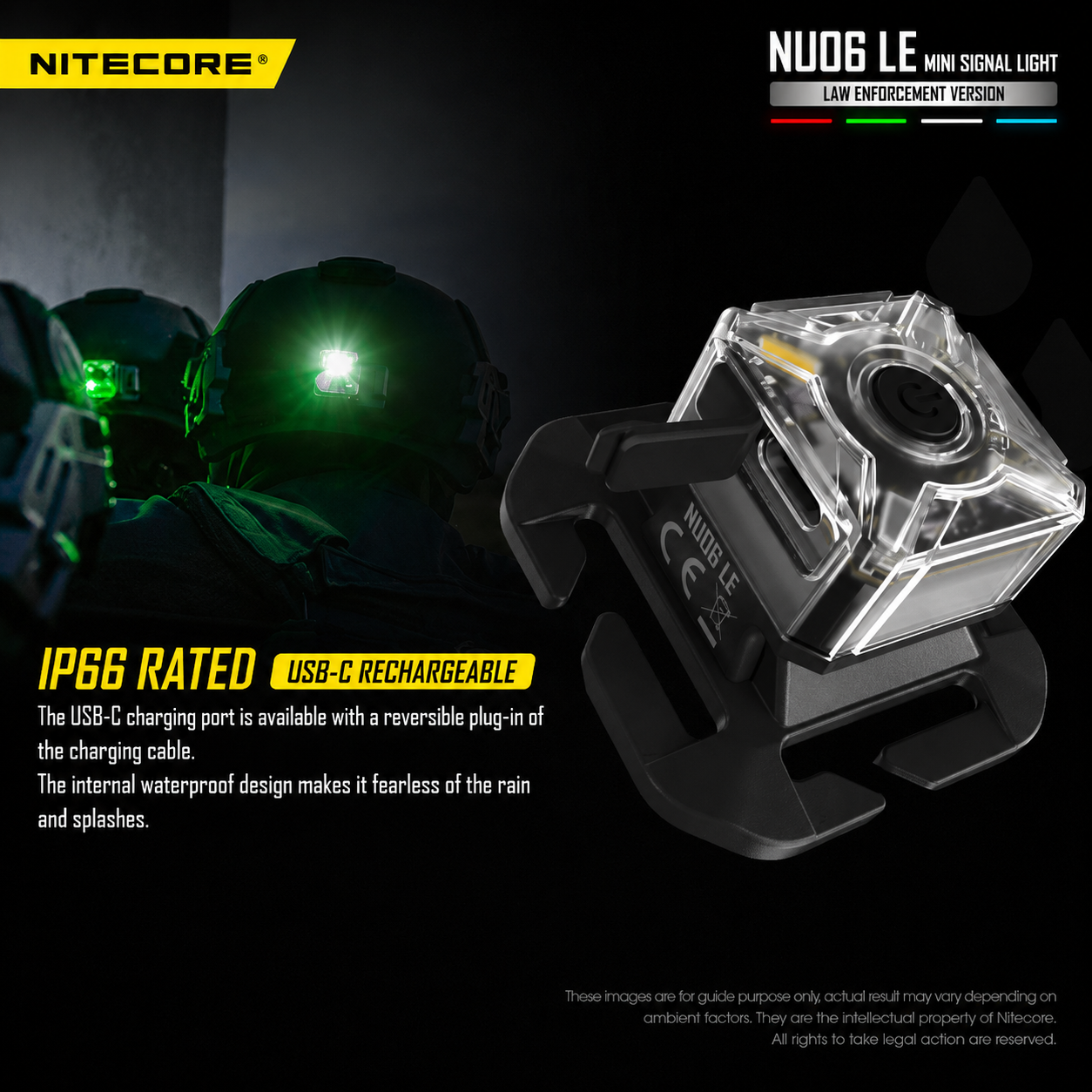 NITECORE Senter LED Mini Headlamp Rechargeable 15 Lumens - NU06 LE Gambar produk NITECORE Senter LED Mini Headlamp Rechargeable 15 Lumens - NU06 LE - 7