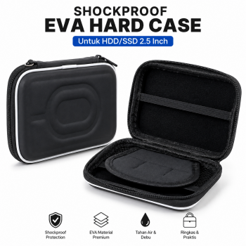 Tas Hard Disk Eksternal 2.5 Inch Shockproof EVA Hard Case - H96