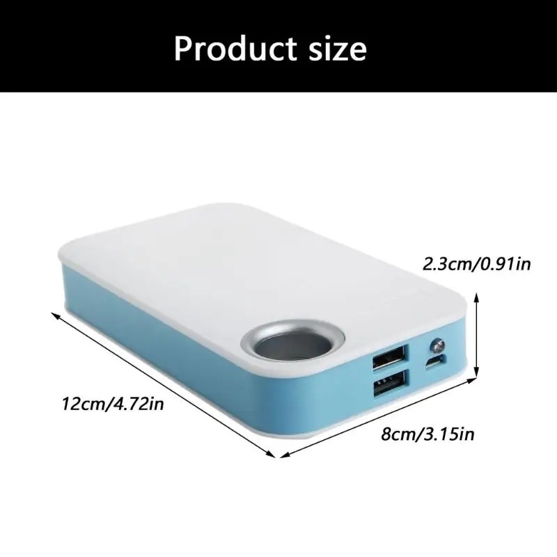 ODITY Power Bank DIY Case Dual USB Port Flashlight 5 PCS 18650 - Y1UB Gambar produk ODITY Power Bank DIY Case Dual USB Port Flashlight 5 PCS 18650 - Y1UB - Kemasan