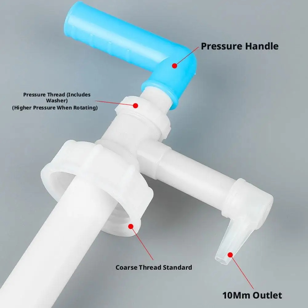 PRODE Pompa Jerigen Manual Minyak Oli Sabun Galon Hand Fuel Pump - NC10 Gambar produk PRODE Pompa Jerigen Manual Minyak Oli Sabun Galon Hand Fuel Pump - NC10 - 3