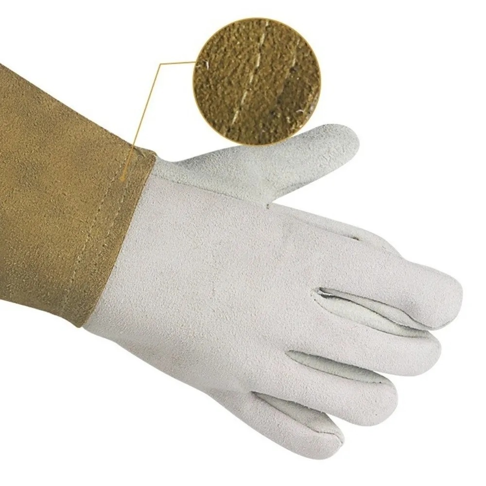 ArmaDES Sarung Tangan Las Kulit Double Layer Cowhide Welding Gloves - STL-10 Gambar produk ArmaDES Sarung Tangan Las Kulit Double Layer Cowhide Welding Gloves - STL-10 - 4