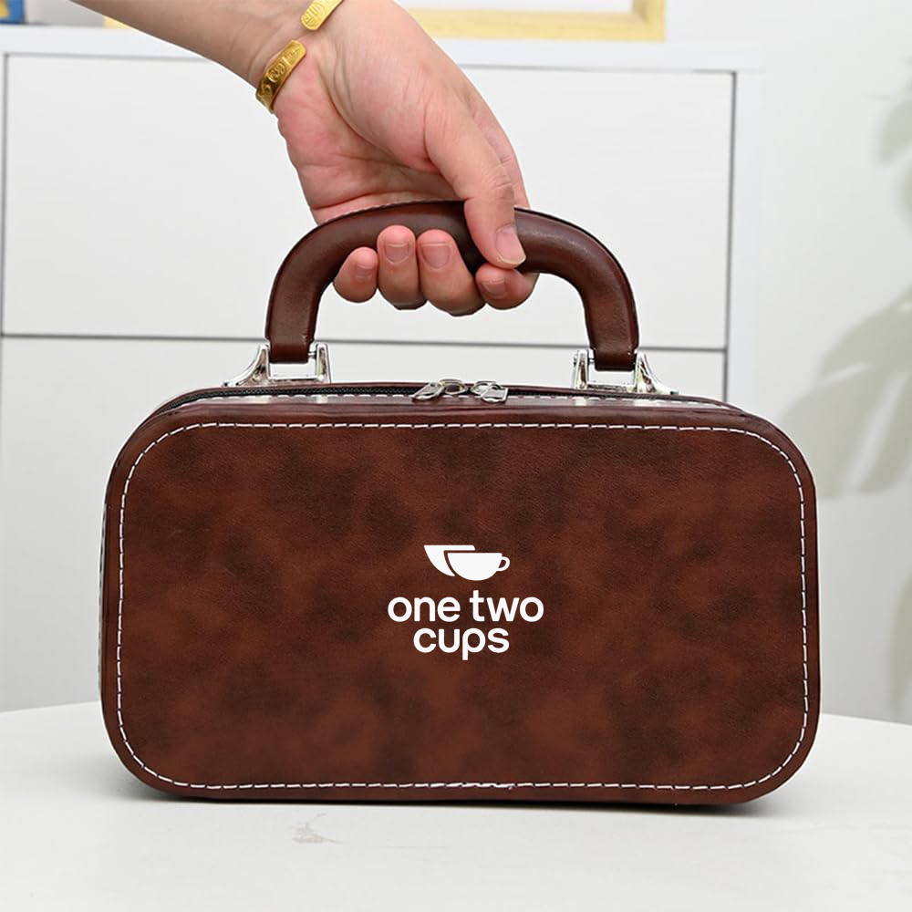 One Two Cups Set Teko Gelas Keramik Kopi Teh 3 Cangkir 1 Teko 1 Toples - S520 Gambar produk One Two Cups Set Teko Gelas Keramik Kopi Teh 3 Cangkir 1 Teko 1 Toples - S520 - 2