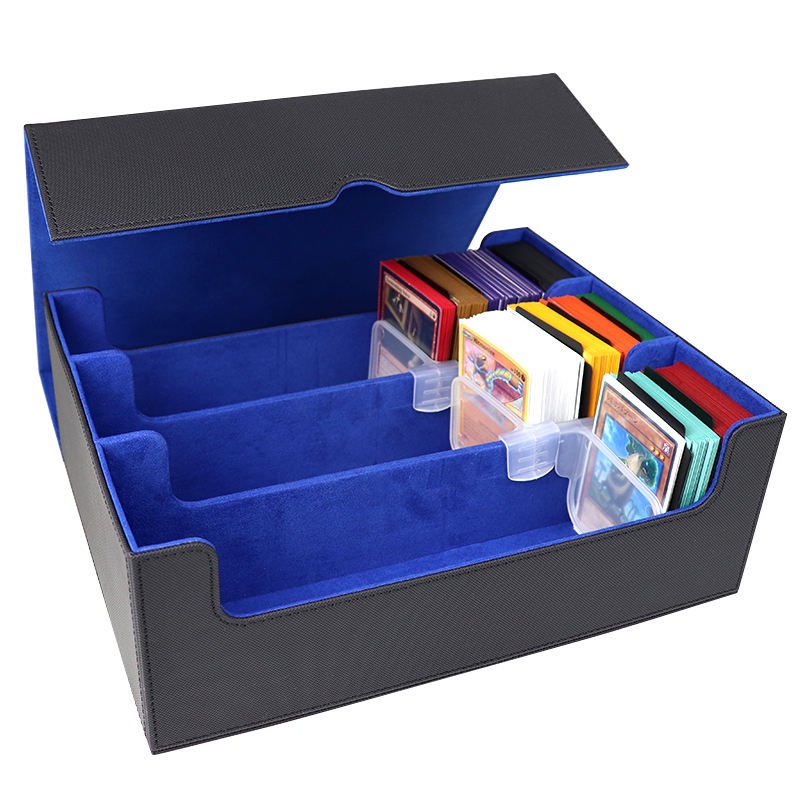 Kitoyz Kotak Penyimpanan Kartu TGC Magnetic PU Leather Storage Box 3 Row - KK-20 Gambar produk Kitoyz Kotak Penyimpanan Kartu TGC Magnetic PU Leather Storage Box 3 Row - KK-20 - Kemasan