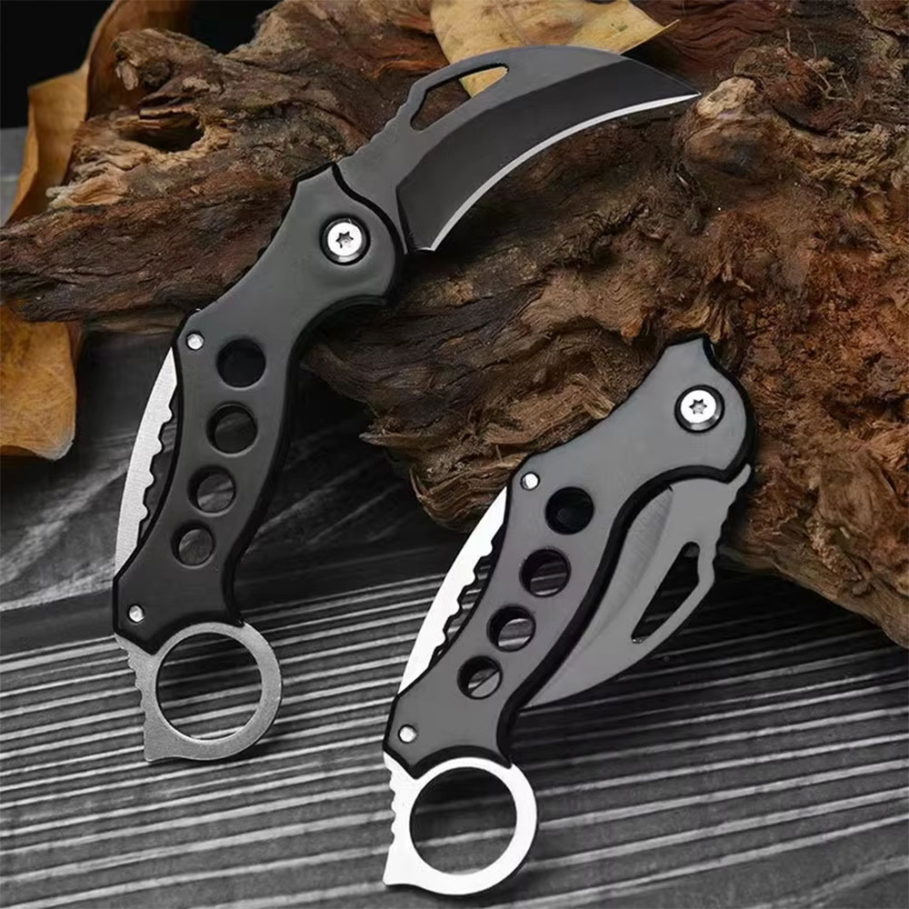 Andux Pisau Lipat Outdoor Pocket Knife Survival Tool with Carabiner - GK8 Gambar produk Andux Pisau Lipat Outdoor Pocket Knife Survival Tool with Carabiner - GK8 - Utama