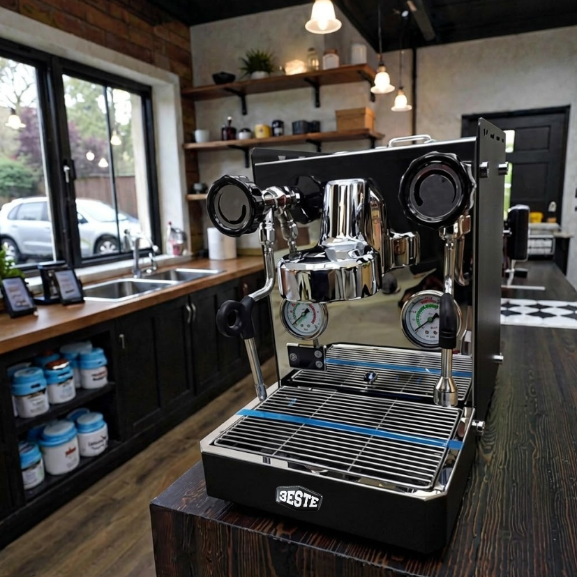 Trieste Mesin Kopi Espresso Coffee Maker Semi Automatic 15 Bar 1780W - M180 Gambar produk Trieste Mesin Kopi Espresso Coffee Maker Semi Automatic 15 Bar 1780W - M180 - 1
