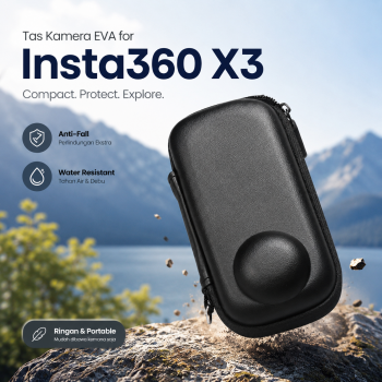 Gambar produk KOSTON Tas Kamera Action Camera Bag EVA Waterproof for Insta360 X3 - KS-36