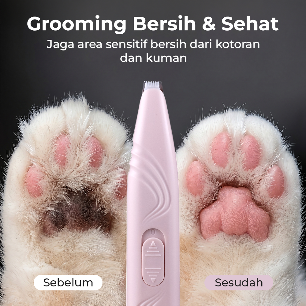 LEYOUFU Alat Cukur Bulu Hewan Peliharaan Elektrik Mini Pet Grooming - SN-16 Gambar produk LEYOUFU Alat Cukur Bulu Hewan Peliharaan Elektrik Mini Pet Grooming - SN-16 - 6