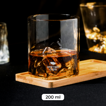 One Two Cups Gelas Whisky Cocktail Japanese Mt. Asama Rock Glass 200ml - SG200