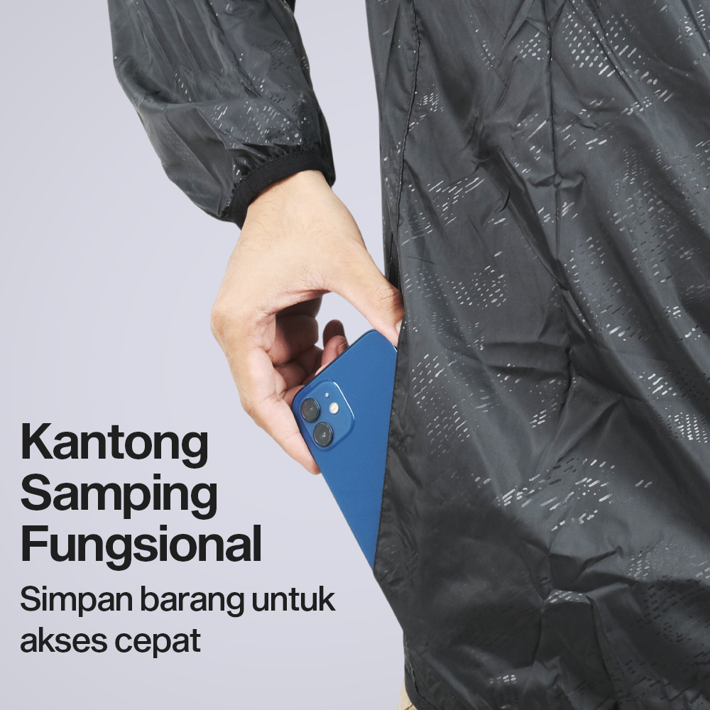 LENTHIMEN Jaket Olahraga Quick-Dry Windbreaker Waterproof Outdoor - WY-01 Gambar produk LENTHIMEN Jaket Olahraga Quick-Dry Windbreaker Waterproof Outdoor - WY-01 - 3