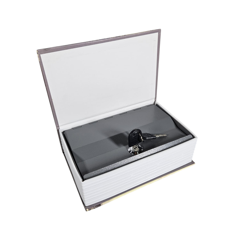 TaffGUARD Kotak Buku Novel Hidden Security Box Key Lock Size S - KB-20L Gambar produk TaffGUARD Kotak Buku Novel Hidden Security Box Key Lock Size S - KB-20L - 1