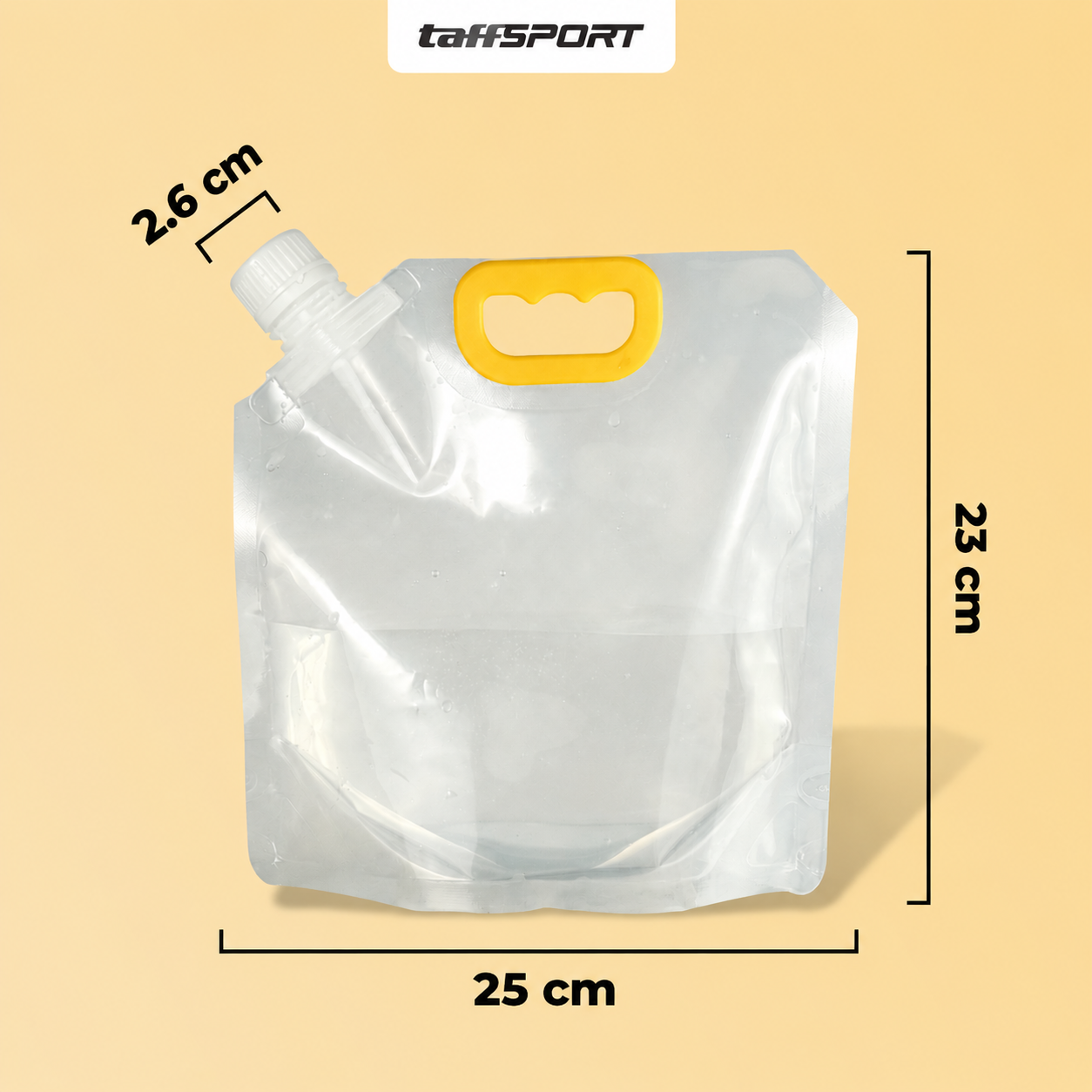 TaffSPORT Kantong Air Minum Lipat Multifungsi Portable Water Bag 1.5L - SD-5 Gambar produk TaffSPORT Kantong Air Minum Lipat Multifungsi Portable Water Bag 1.5L - SD-5 - 7