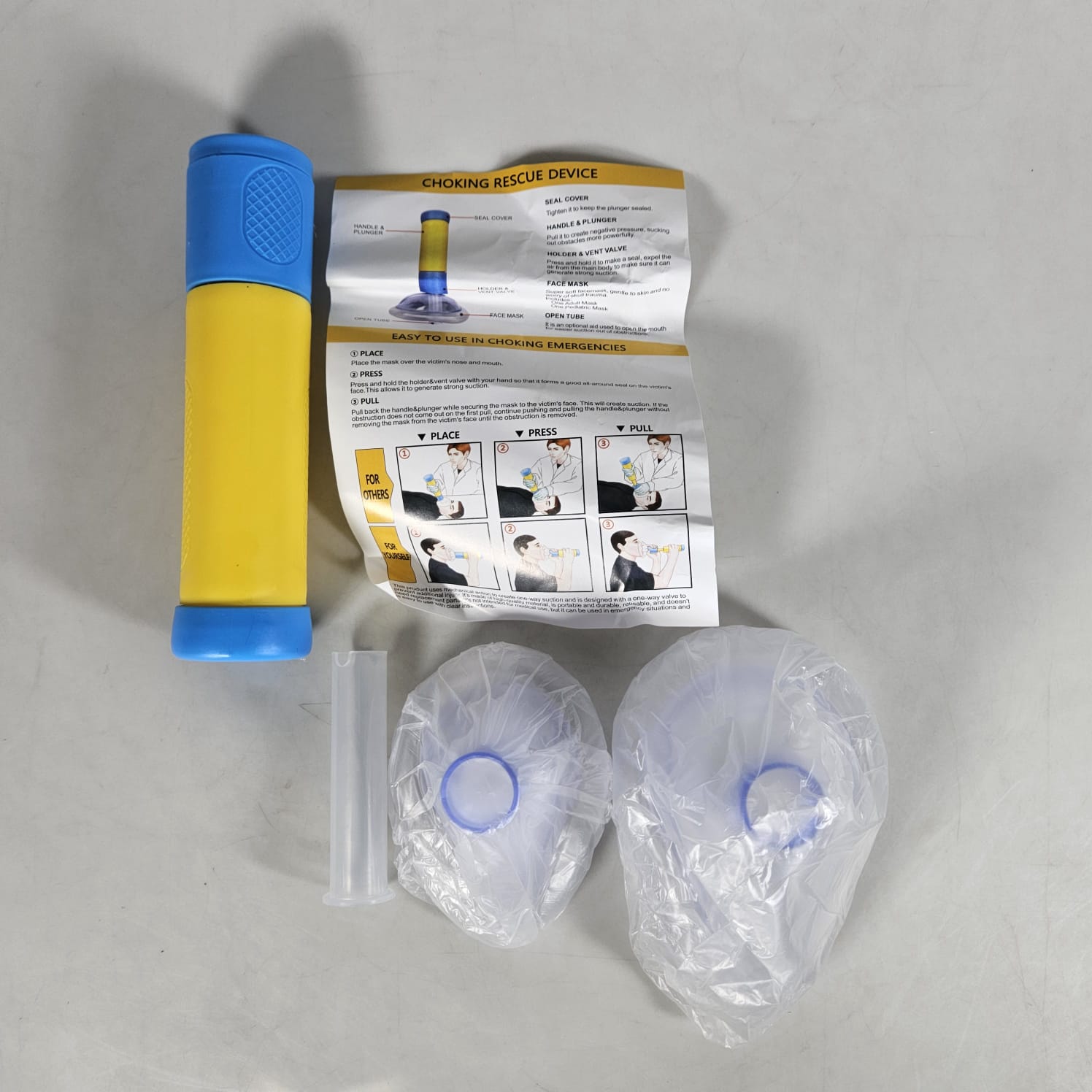 HYE Perangkat Penyelamat Pencegah Tersedak Choking Rescue Emergency - H-22 Gambar produk HYE Perangkat Penyelamat Pencegah Tersedak Choking Rescue Emergency - H-22 - 7