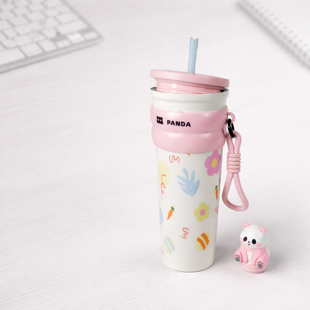 One Two Cups Botol Minum Tumbler Air Panas Dingin with Straw 700ml - KM-177 Gambar produk One Two Cups Botol Minum Tumbler Air Panas Dingin with Straw 700ml - KM-177 - 4