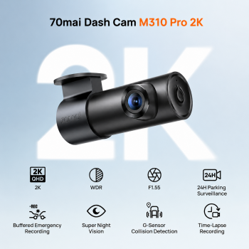 Gambar produk 70mai Dashcam Mobil Rotateable Voice Control Night Vision 3MP 2K - M310 Pro