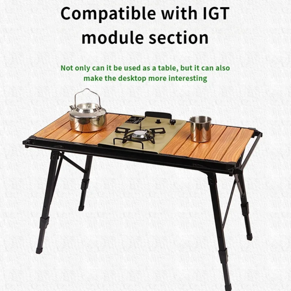 Foretan Meja Lipat IGT Camping Foldable Portable Table Aluminium Plate - TY-IGT2 Gambar produk Foretan Meja Lipat IGT Camping Foldable Portable Table Aluminium Plate - TY-IGT2 - 1