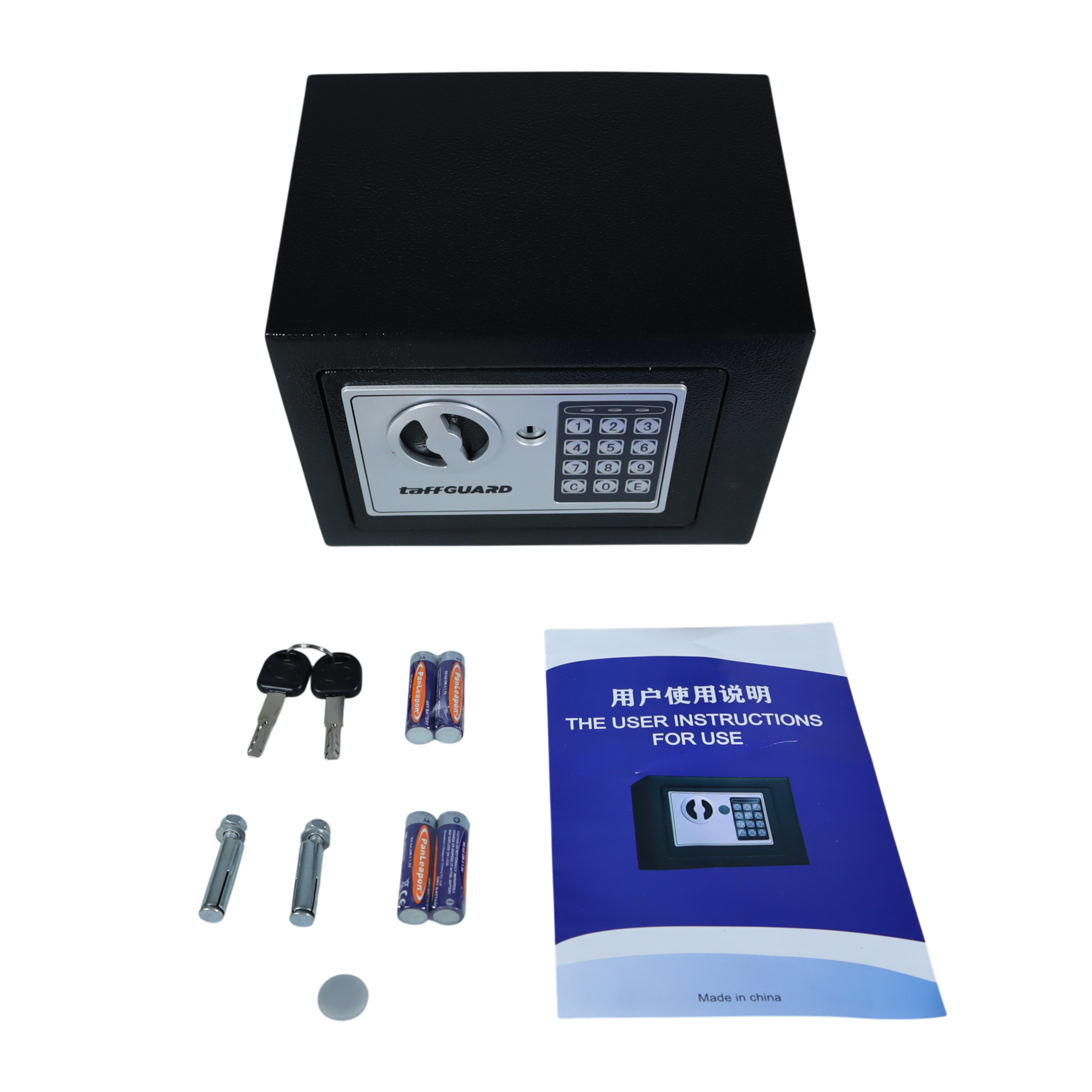 TaffGUARD Kotak Brankas Hotel Mini Password Safe Deposit Box 4.6L - EB30 Gambar produk TaffGUARD Kotak Brankas Hotel Mini Password Safe Deposit Box 4.6L - EB30 - 8