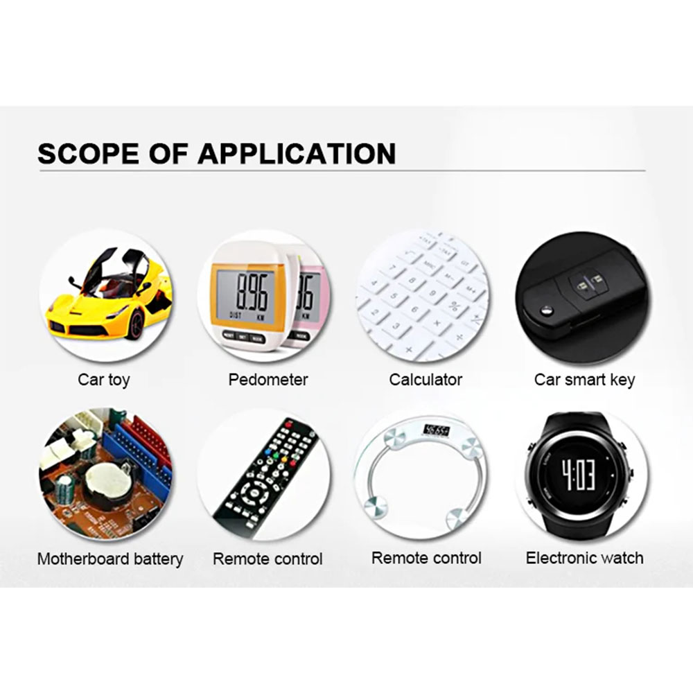 Gaopaaec Baterai Kancing CR1632 DL1632 Button Cell 3V Lithium 5 PCS Gambar produk Gaopaaec Baterai Kancing CR1632 DL1632 Button Cell 3V Lithium 5 PCS - 4