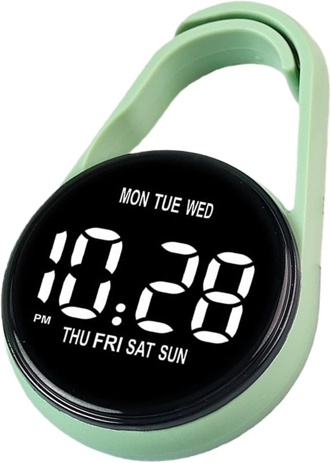 Obotsnoi Jam Pocket Watch Digital LED Gantungan Kunci Waterproof - PJX1600 Gambar produk Obotsnoi Jam Pocket Watch Digital LED Gantungan Kunci Waterproof - PJX1600 - 7