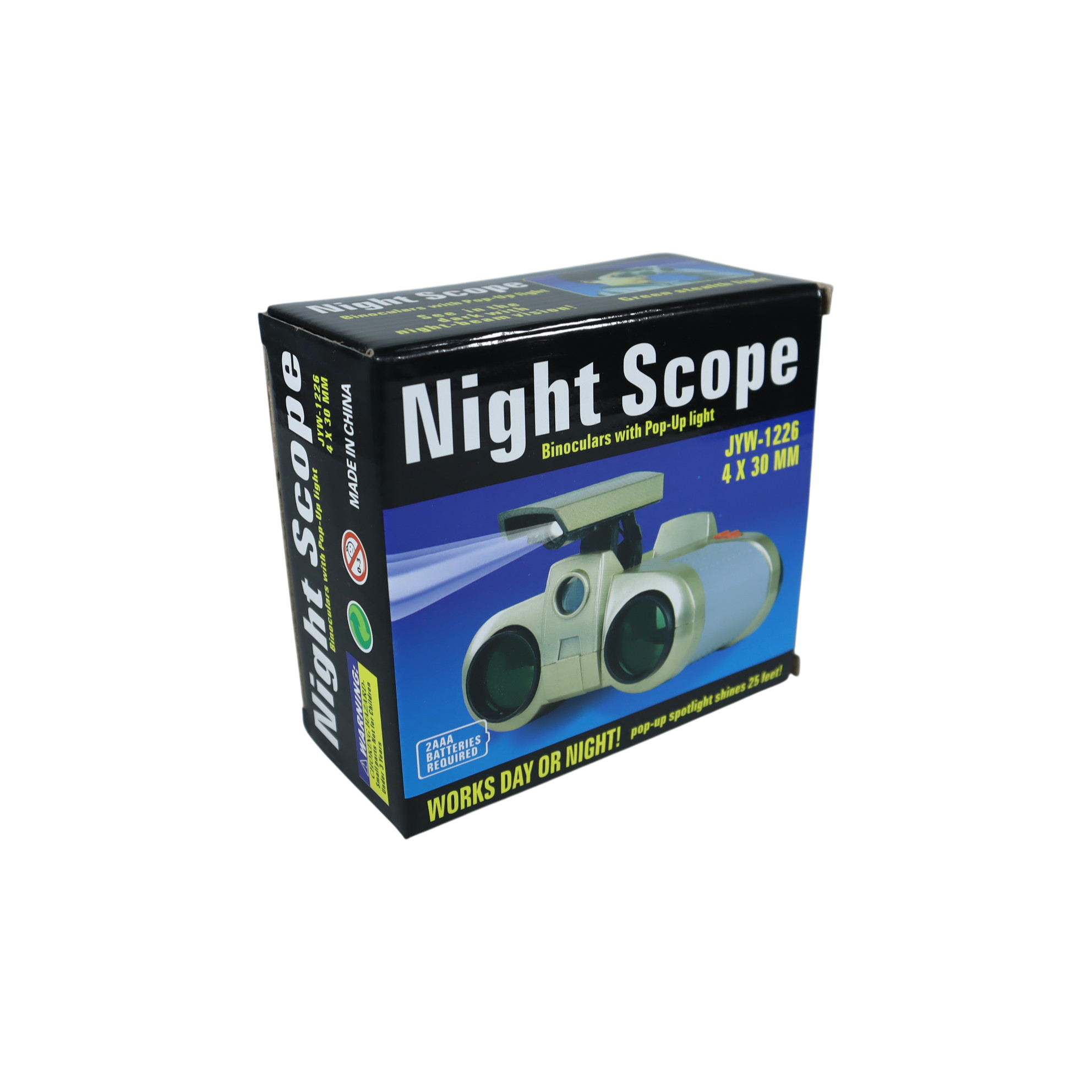 Scope Teropong Binoculars Spotlight with Senter Pop-Up Light 4x30mm - JYW-1226 Gambar produk Scope Teropong Binoculars Spotlight with Senter Pop-Up Light 4x30mm - JYW-1226 - Kemasan