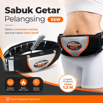 Gambar produk Igia Vibro Shape Sabuk Getar Pelangsing Professional Slimming 55W - MC0138