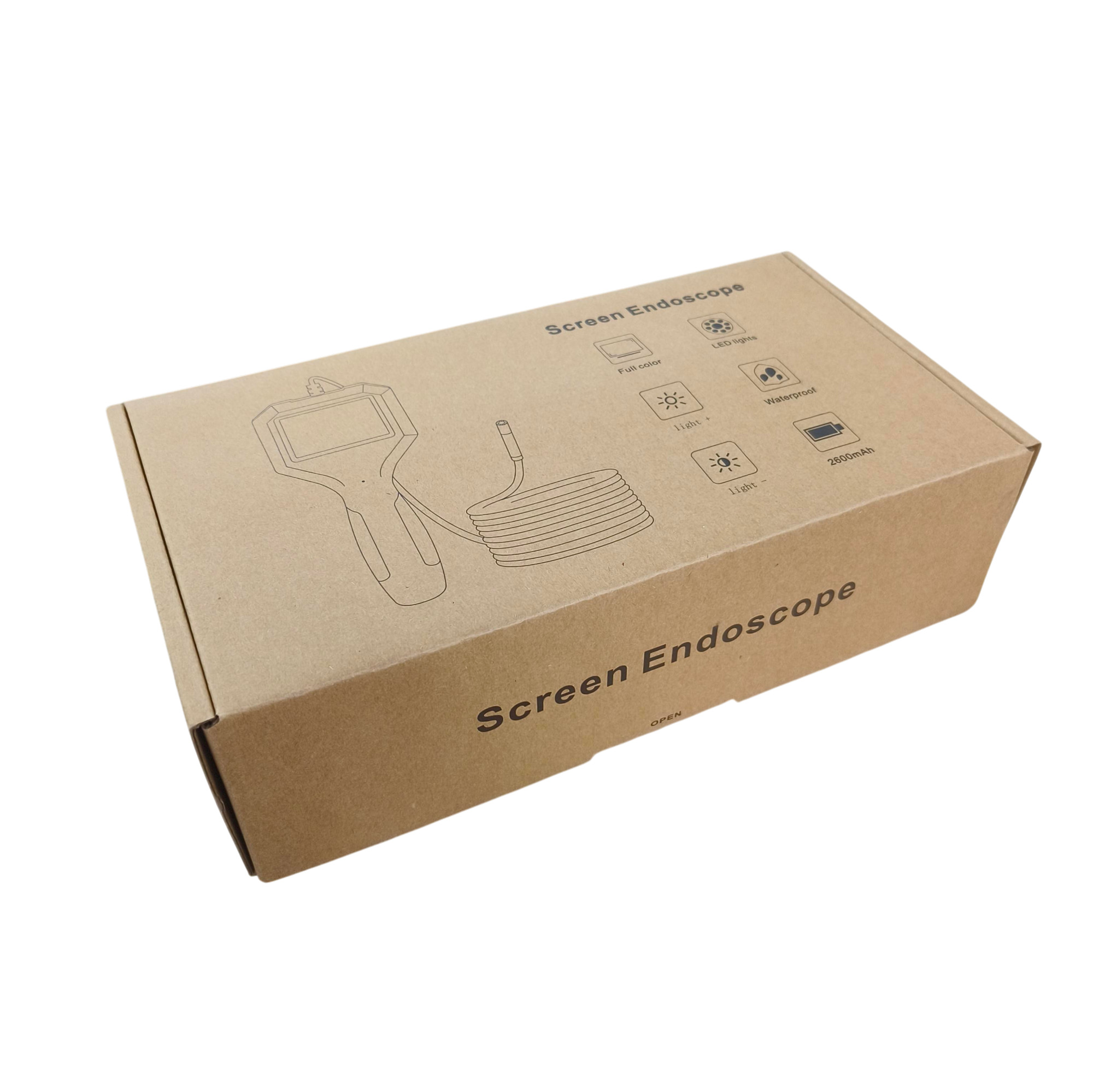 Taffware Kamera Endoskop Industrial Borescope 2.4 Inch 2600mAh 8mm 5M - P100 Gambar produk Taffware Kamera Endoskop Industrial Borescope 2.4 Inch 2600mAh 8mm 5M - P100 - Kemasan