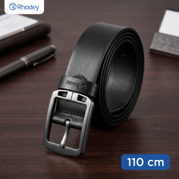 Gambar produk Rhodey Ikat Pinggang Pria Kulit Sintetis Style Korea Gesper - B1033