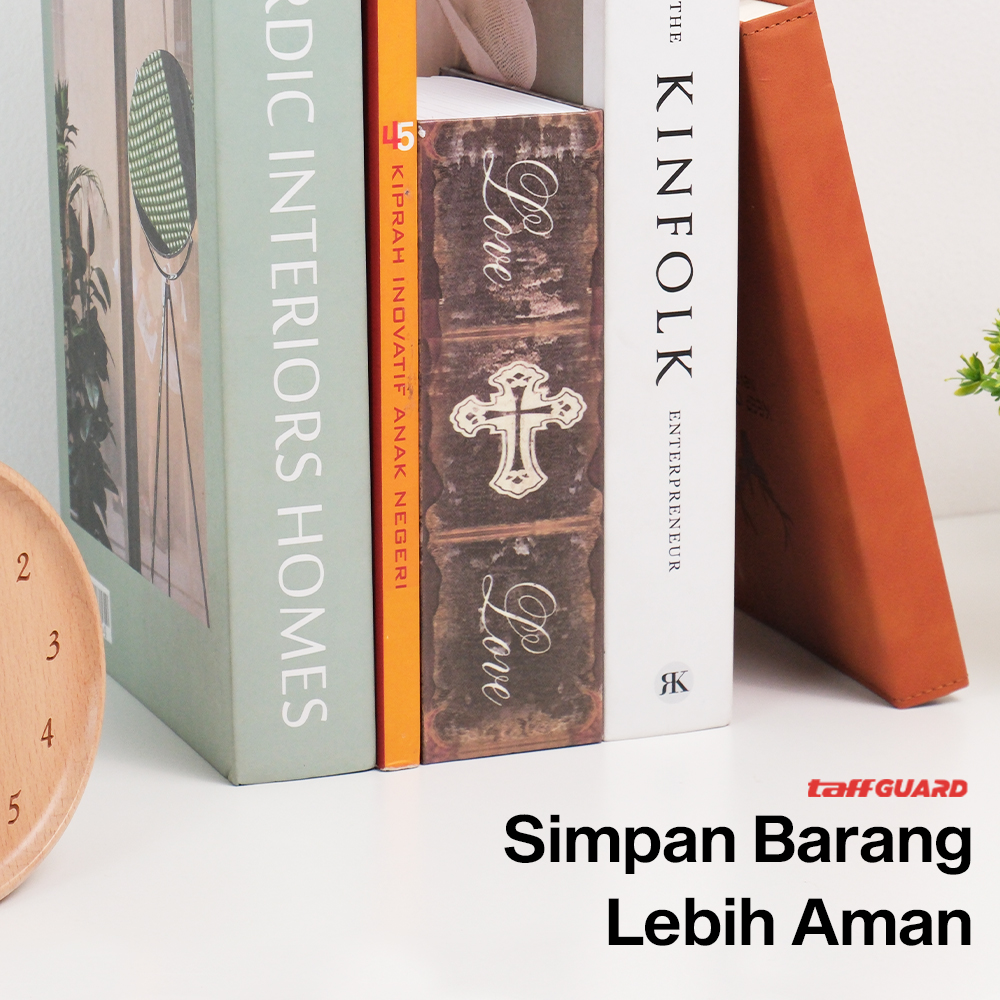 Gambar produk TaffGUARD Brankas Buku Novel Password Hidden Safe Box Size S - KB-20P - 1
