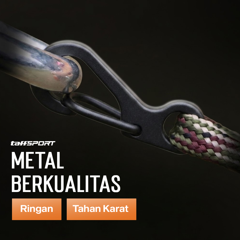 TaffSPORT Karabiner Mini Gantungan Kunci Keychain Hanging Buckle - AT10 Gambar produk TaffSPORT Karabiner Mini Gantungan Kunci Keychain Hanging Buckle - AT10 - 4