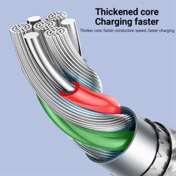 Gambar produk TECVAS Kabel Data Type C to Type C Fast Charging 2M 240W - AO51 - 3