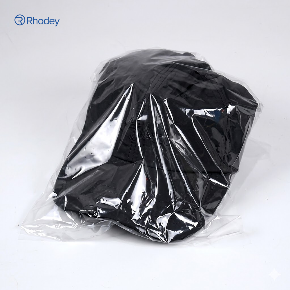Gambar produk Rhodey Topi Baseball Polos Unisex Polyester Sport Style Cap - MZ237 - Kemasan