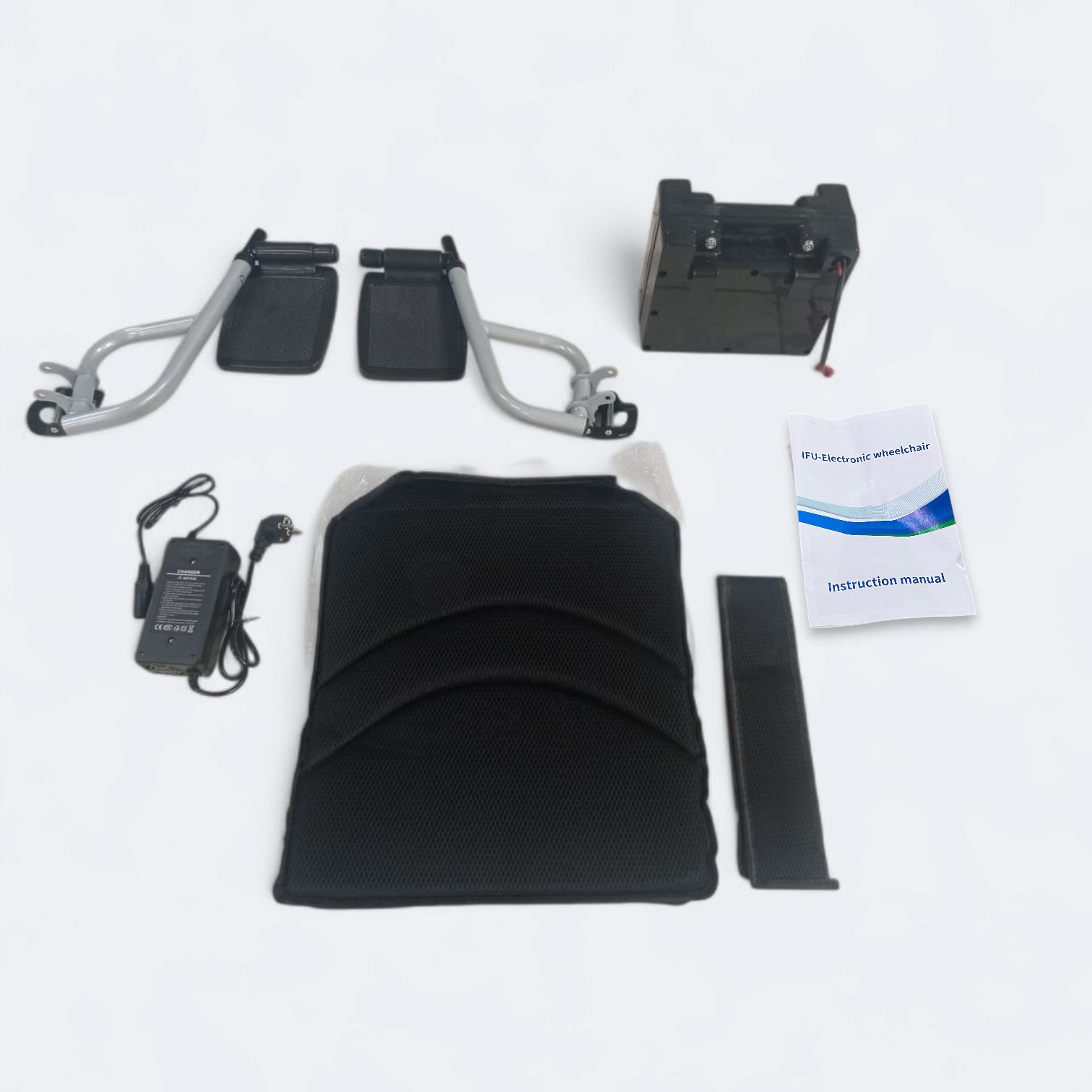 TaffOmicron Kursi Roda Elektrik Lipat Wheelchair Hand Controller 250W - TW-100W Gambar produk TaffOmicron Kursi Roda Elektrik Lipat Wheelchair Hand Controller 250W - TW-100W - 7