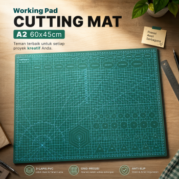 Taffware Working Pad Cutting Mat Alas Potong Papan Kerja A2 60x45cm - QJ3