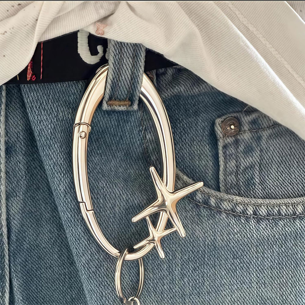 Tydling Carbiner Keychain Gantungan Kunci Y2K Skena Star Zink Alloy - GB6710 Gambar produk Tydling Carbiner Keychain Gantungan Kunci Y2K Skena Star Zink Alloy - GB6710 - Utama