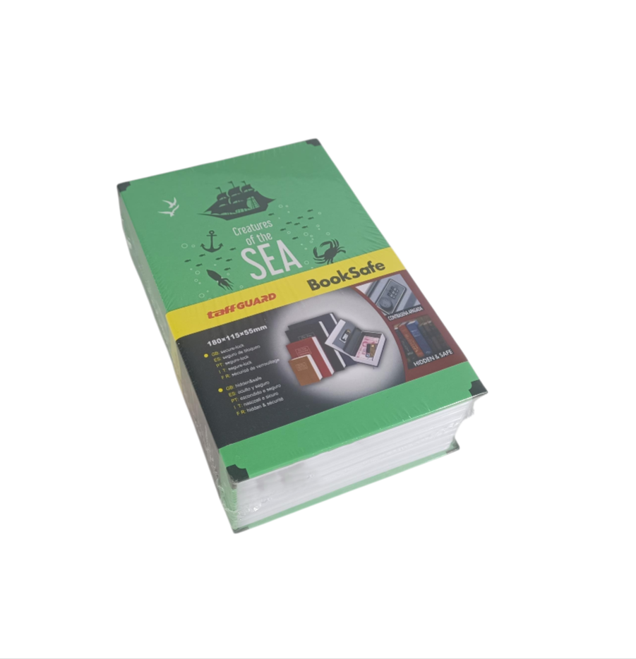 TaffGUARD Kotak Buku Novel Safety Box Hidden Storage Password Lock - KB-30P Gambar produk TaffGUARD Kotak Buku Novel Safety Box Hidden Storage Password Lock - KB-30P - Kemasan