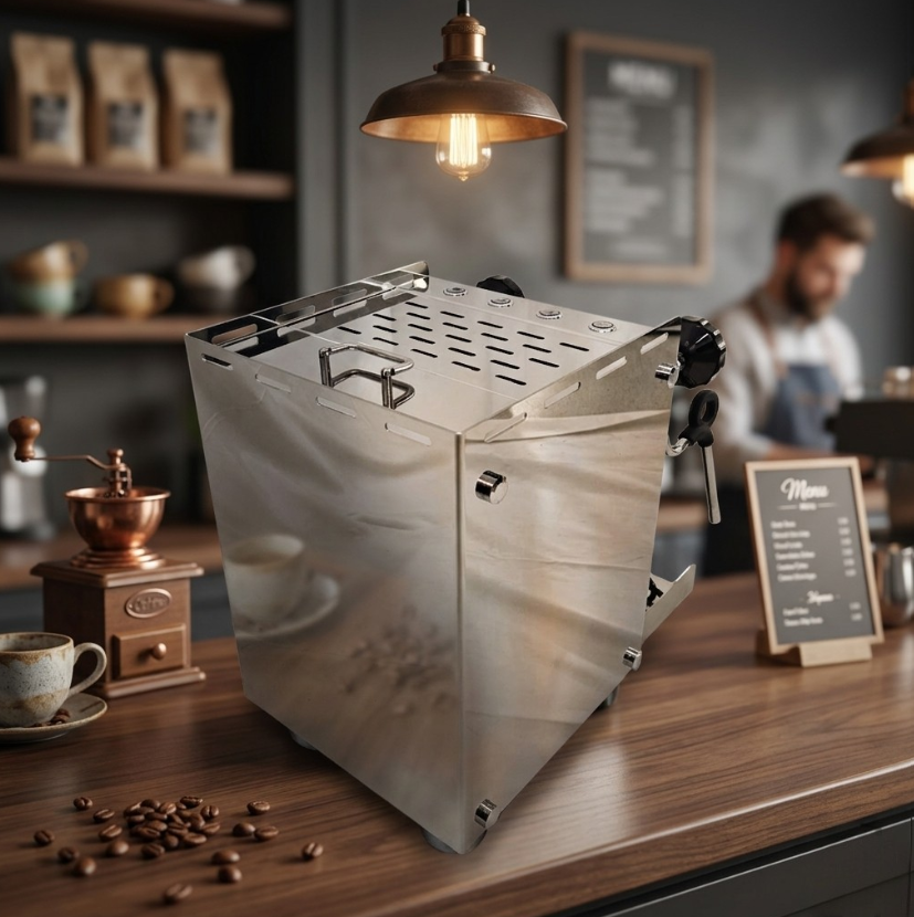 Trieste Mesin Kopi Espresso Coffee Maker Semi Automatic 15 Bar 1780W - M180 Gambar produk Trieste Mesin Kopi Espresso Coffee Maker Semi Automatic 15 Bar 1780W - M180 - 4