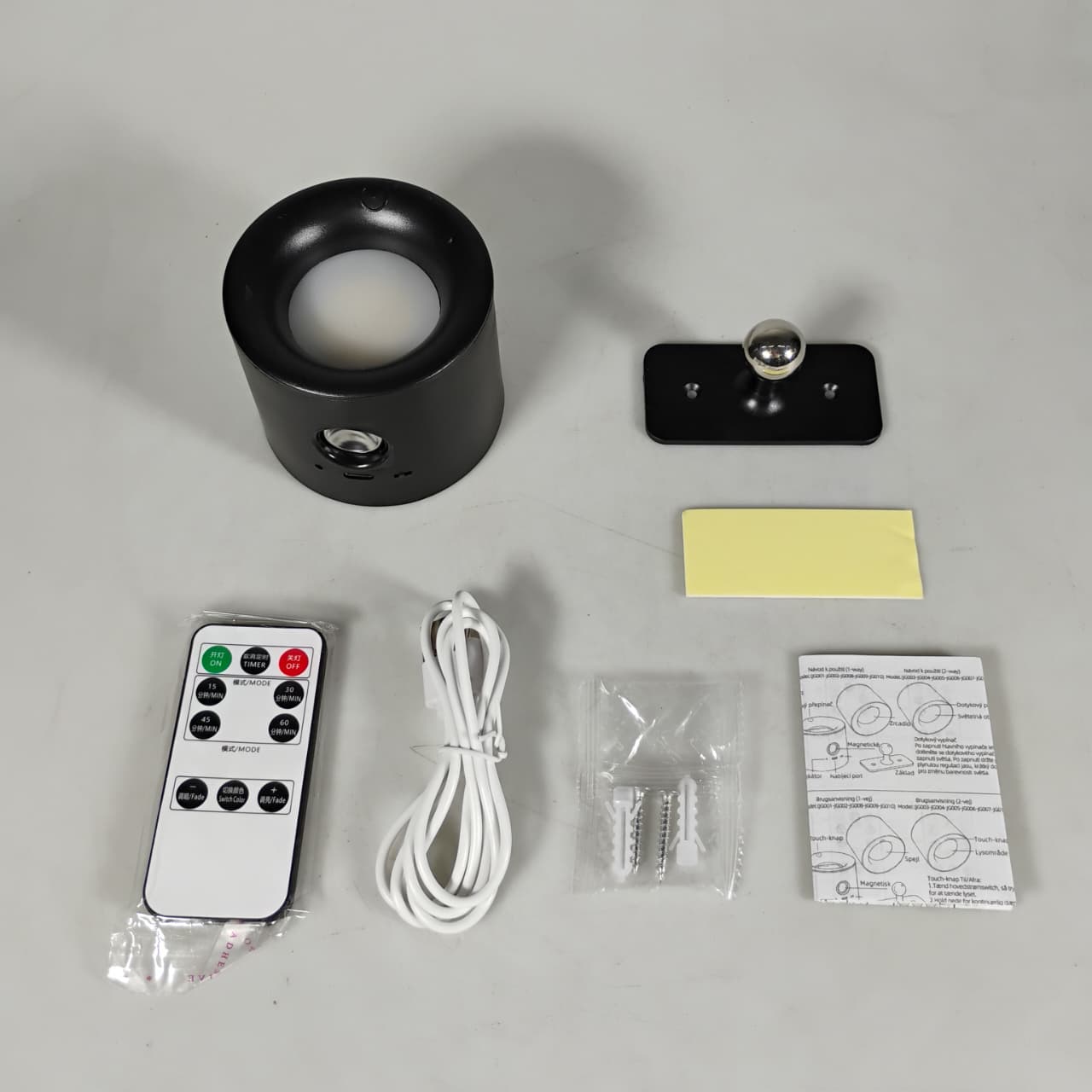MESGET Lampu Baca Magnetik Wireless Led Spotlight Rechargeable 1800mAh - JG001 Gambar produk MESGET Lampu Baca Magnetik Wireless Led Spotlight Rechargeable 1800mAh - JG001 - 7