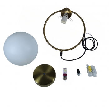 Gambar produk DAR Lampu Gantung Hias Modern Nordic Chandelier 12W 30cm 3 in 1 Color - DA200 - 7