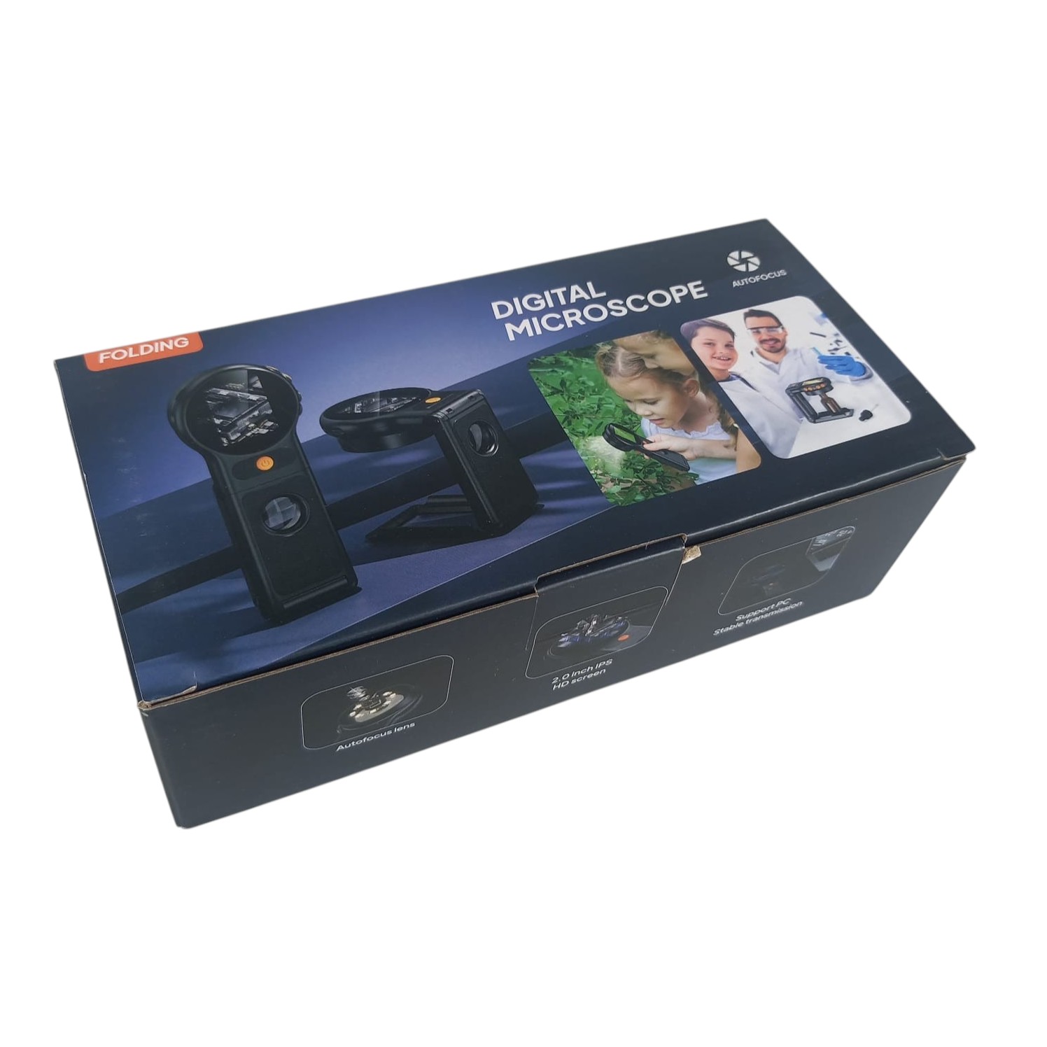 Taffware Mikroskop Digital Lipat Portable 1080P 500x 2 Inch 2MP 400mAh - 379 Gambar produk Taffware Mikroskop Digital Lipat Portable 1080P 500x 2 Inch 2MP 400mAh - 379 - Kemasan