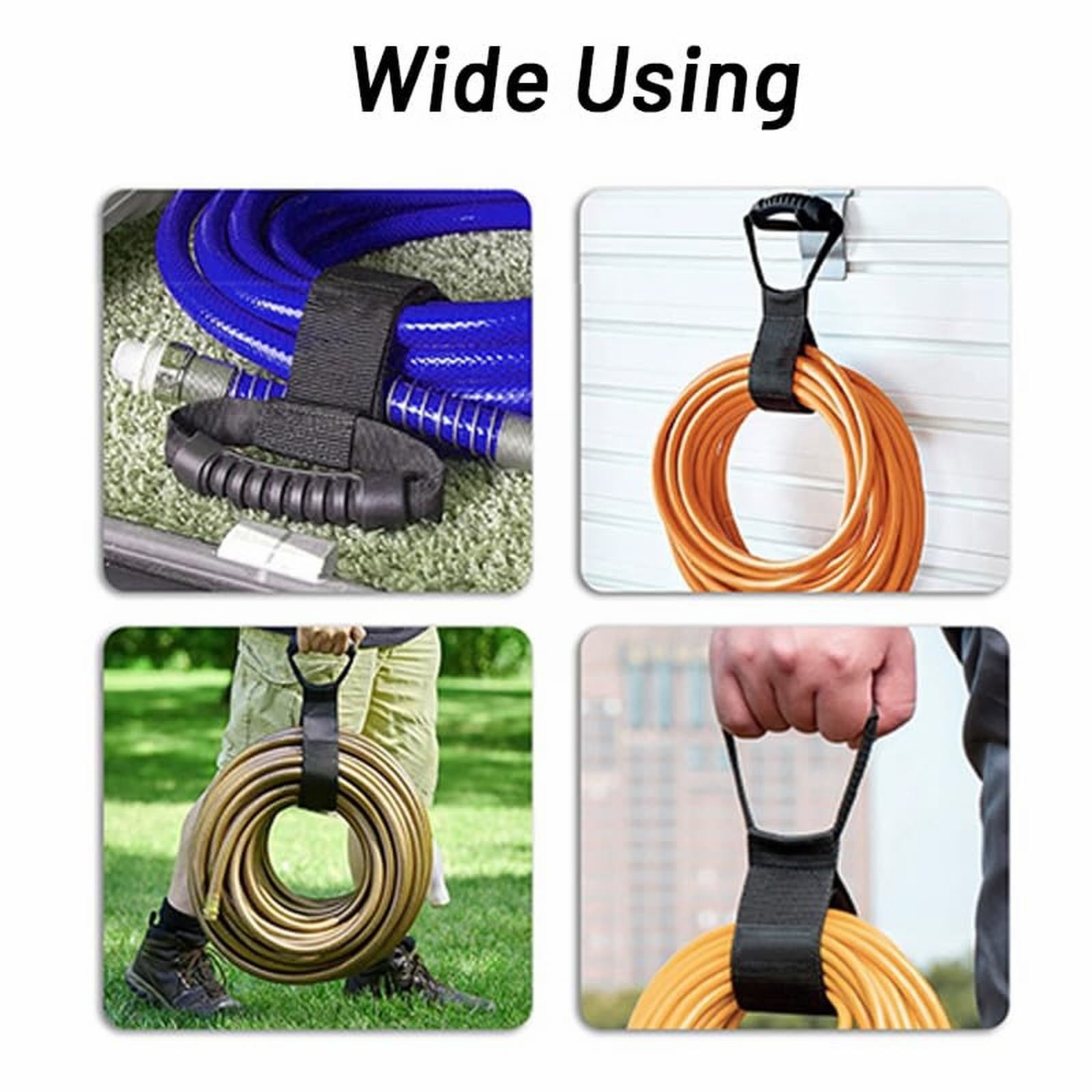 Yopolaz Pengikat Selang Kabel Velcro Tie Down Organizer with Handle L - PV-10 Gambar produk Yopolaz Pengikat Selang Kabel Velcro Tie Down Organizer with Handle L - PV-10 - 4