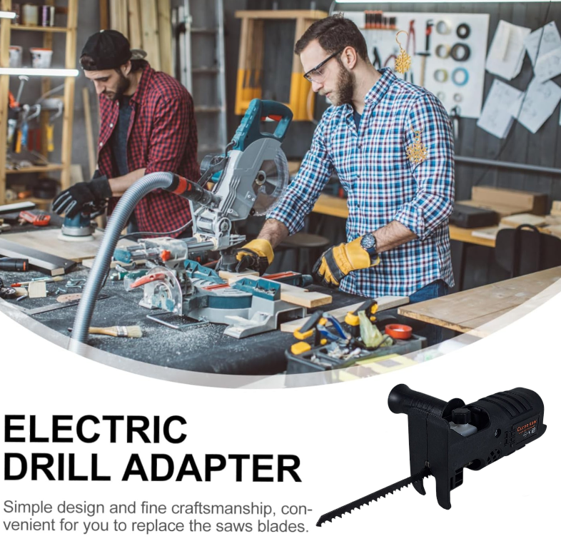 XMSJ Konektor Modifikasi Bor Listrik Jadi Mesin Gergaji Drill Adapter - E14968 Gambar produk XMSJ Konektor Modifikasi Bor Listrik Jadi Mesin Gergaji Drill Adapter - E14968 - 4