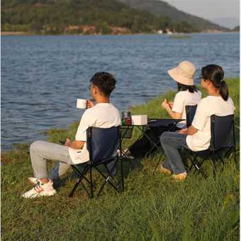 Gambar produk TaffSPORT Kursi Lipat Outdoor Camping Portable Oxford Folding Chair - OL5000 - 4