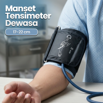 TaffOmicron Manset Tensimeter Dewasa Arm Cuff Replacement 17-22cm - BX17