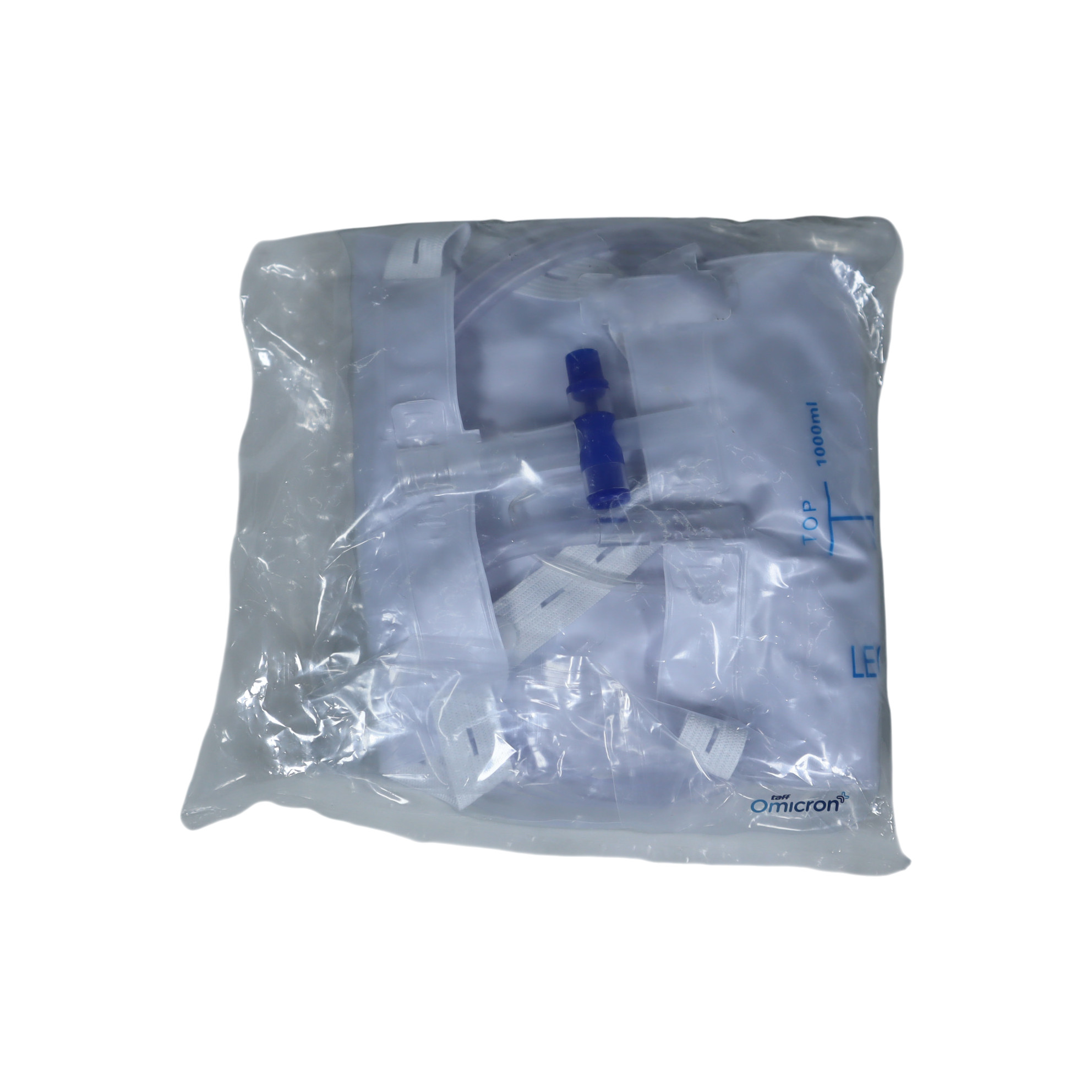 TaffOmicron Kantong Urin Kateter Pria Catheter Urinal Bag 1L - RN130 Gambar produk TaffOmicron Kantong Urin Kateter Pria Catheter Urinal Bag 1L - RN130 - Kemasan