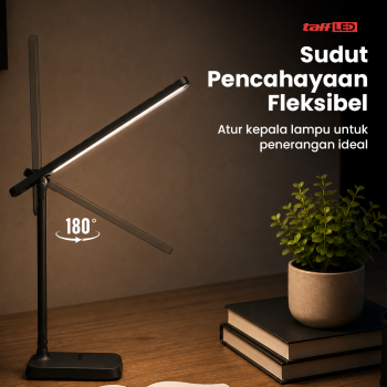 Gambar produk TaffLED Lampu Meja Belajar LED Eye Protection USB Model 8W 3 Color - T302 - 3