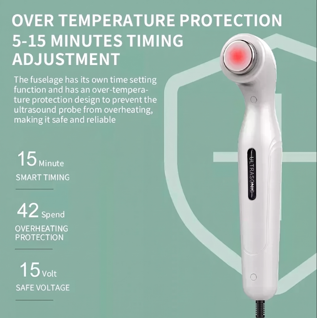 TaffOmicron Alat Pijat Terapi Ultrasonik Fisioterapi Portable 9.6W - CS-776 Gambar produk TaffOmicron Alat Pijat Terapi Ultrasonik Fisioterapi Portable 9.6W - CS-776 - 5
