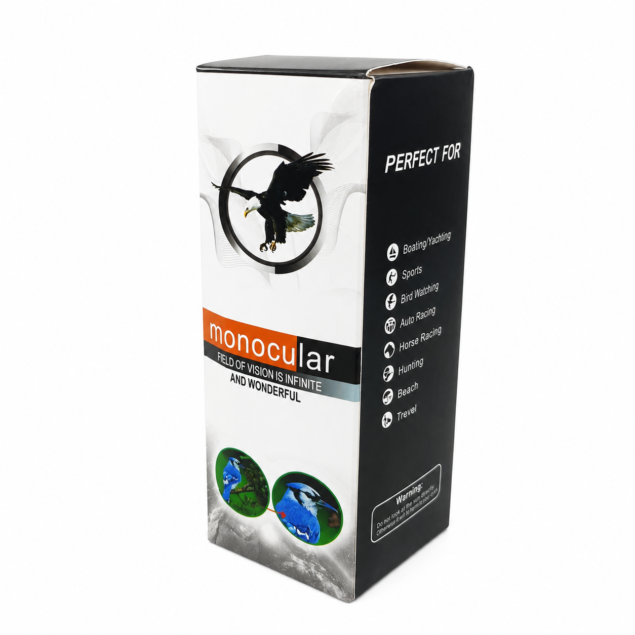 Gambar produk TaffSPORT Prime Teropong Monokular Telescope Outdoor 16x40 - TF16 - Kemasan