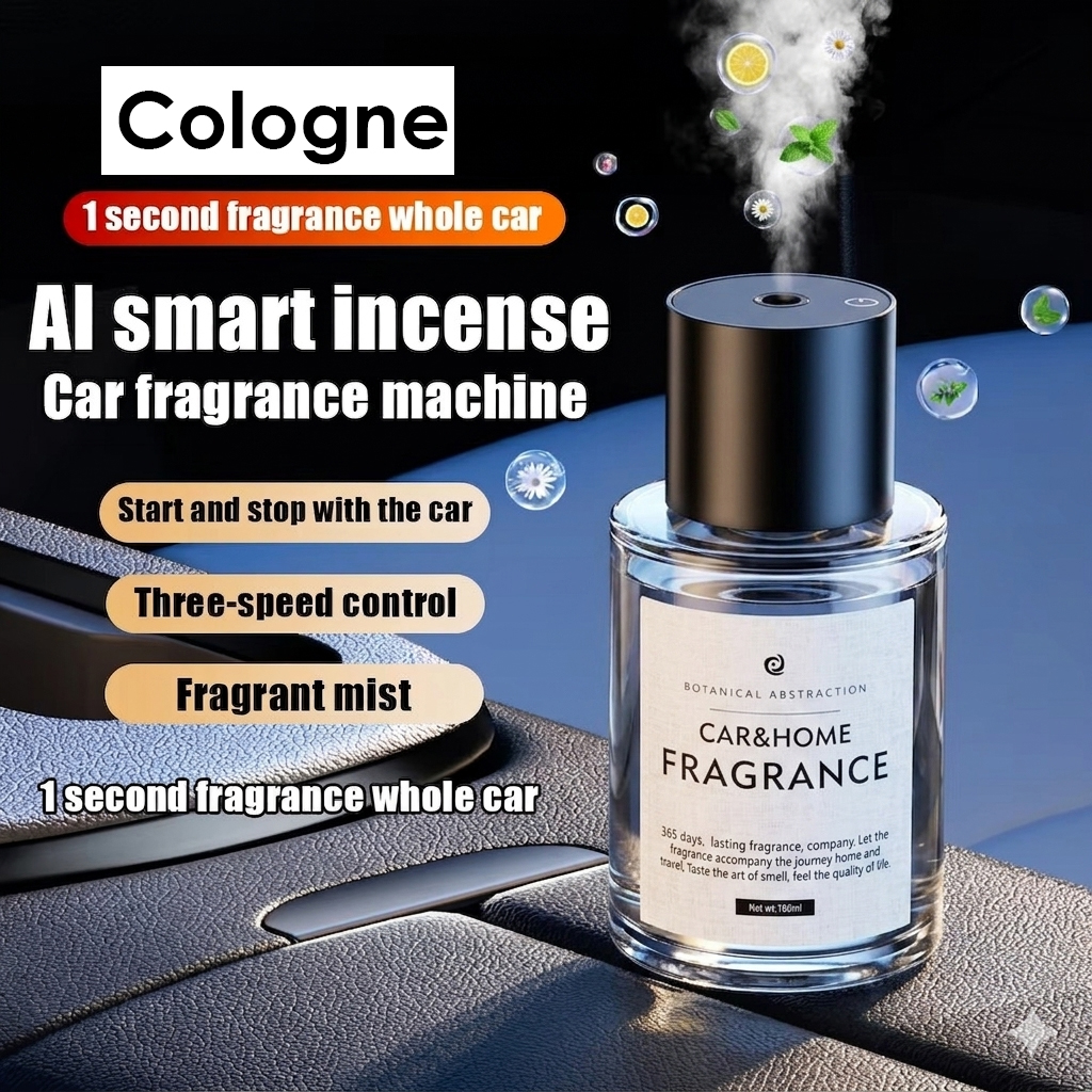 CHEZAIXIANGXUN Parfum Mobil Otomatis AI Sensing Car Freshener 160ml Cologne - CAS-06 Gambar produk CHEZAIXIANGXUN Parfum Mobil Otomatis AI Sensing Car Freshener 160ml Cologne - CAS-06 - Utama